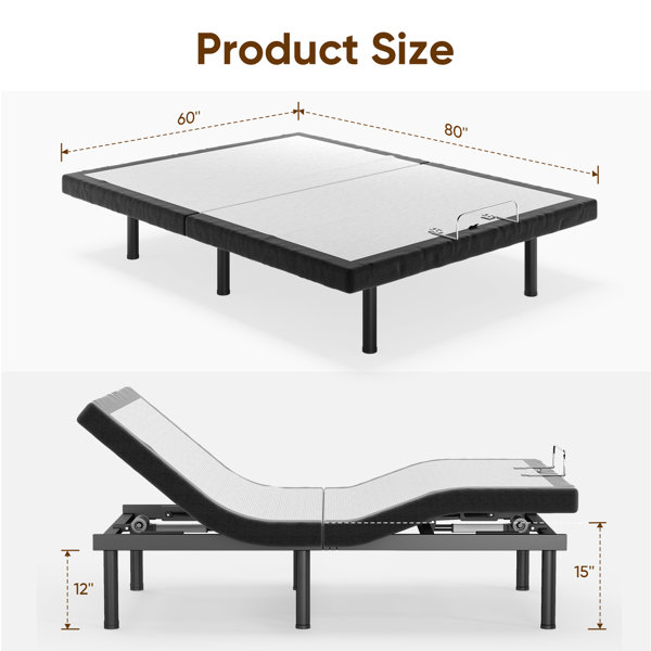 Mattress firm 300 adjustable outlet base zero gravity